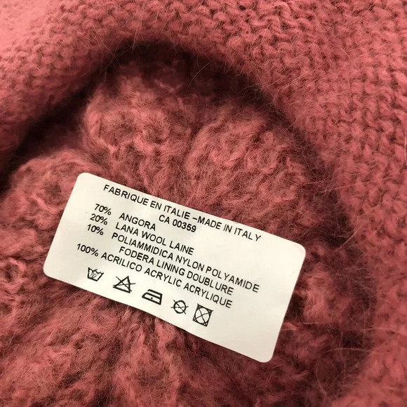 Vintage Dusty Rose Wool Hat - Picture 11 of 11